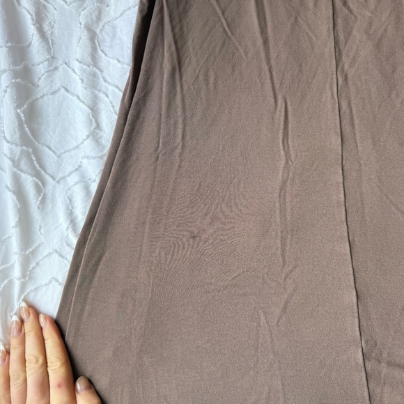 Zenana Sleeveless Brown Tank Top with V Neck - Picture 7 of 8